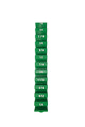 Standard 1/4 through 7/8 wrench holder.