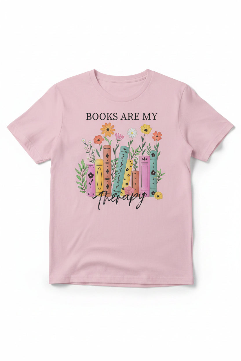 Books are My Therapy Shirt