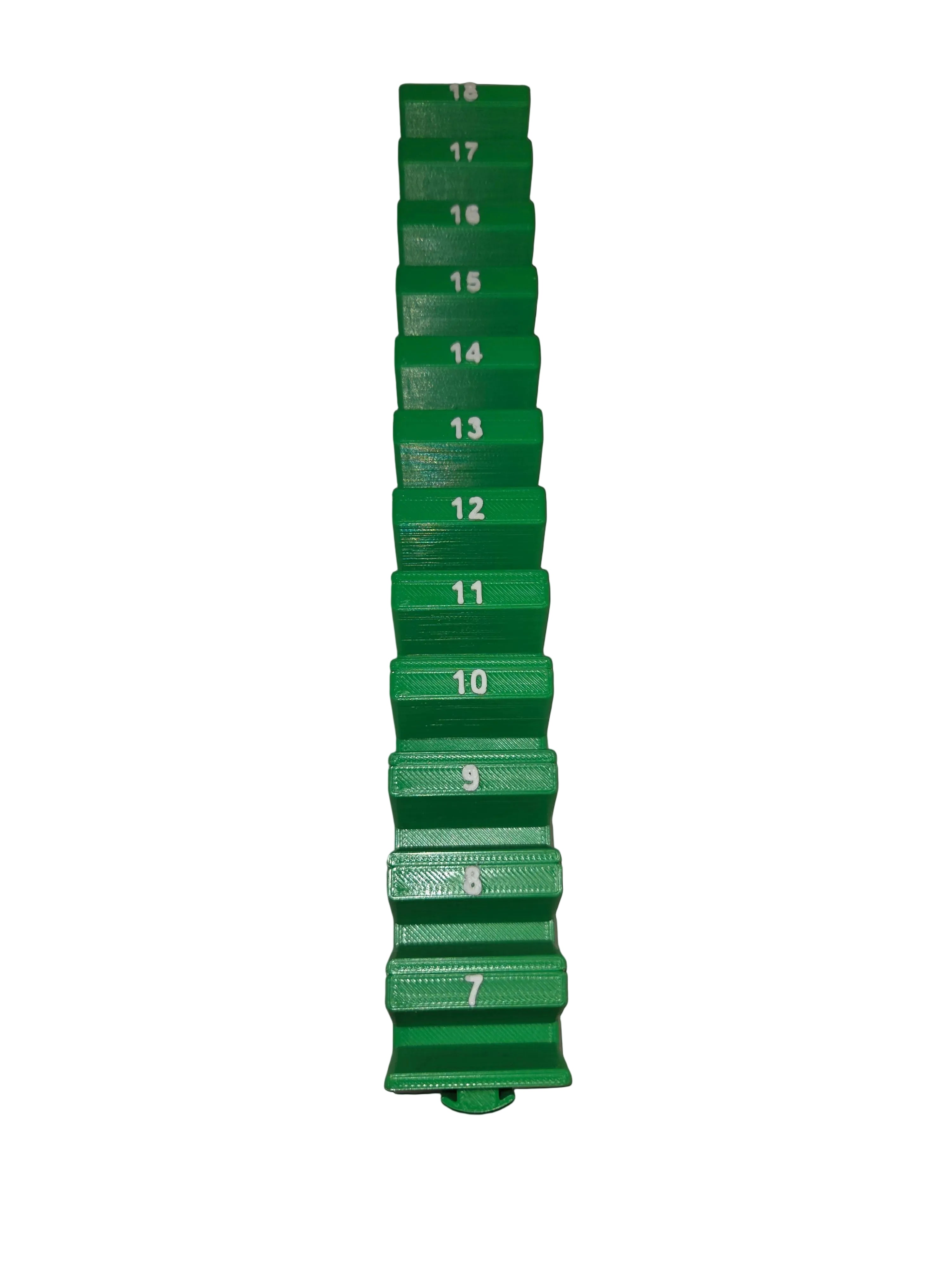Metric wrench holder