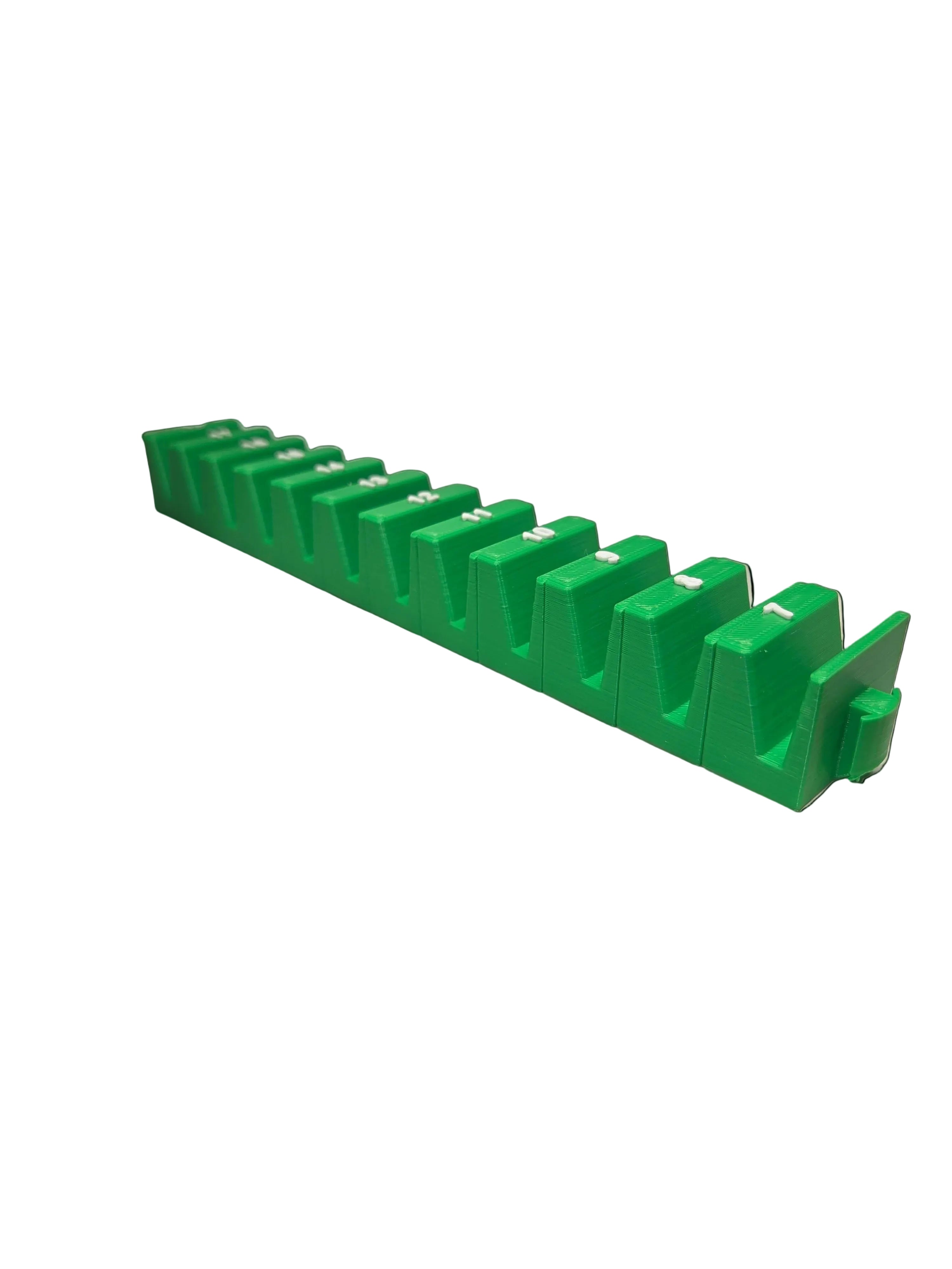 Metric wrench holder